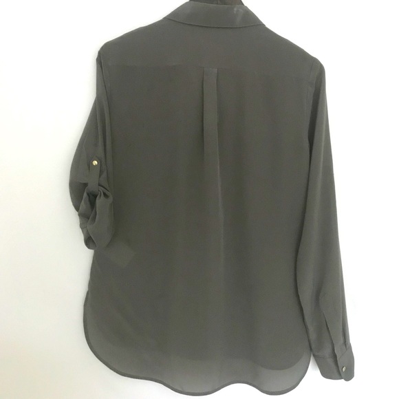 NWT BANANA REPUBLIC  Heritage Collection Silk Top - Picture 3 of 7